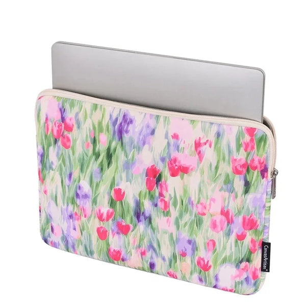 Housse Pour Ordinateur Fleur - Tulipe