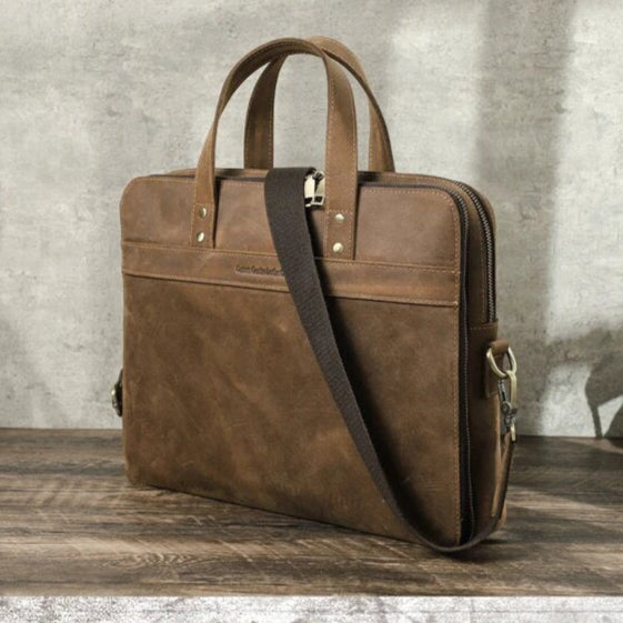 Sacoche Ordi Cuir Homme - Francfort