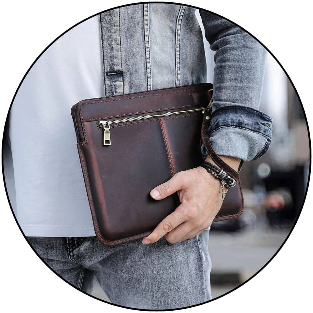 pochette ordinateur homme