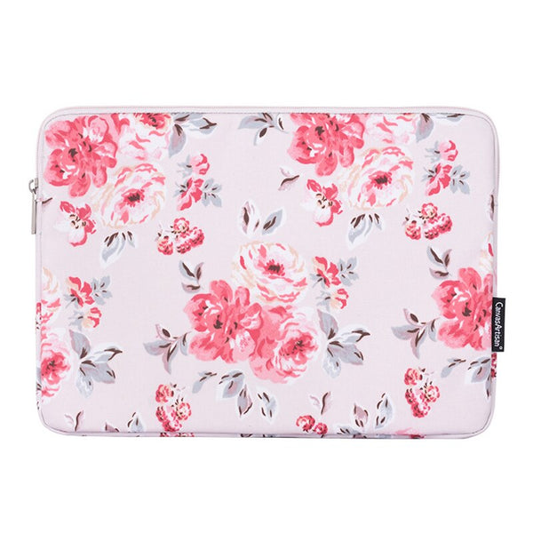 Pochette Ordinateur Femme - Pivoines