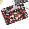 Housse ordinateur et tablette fleurie