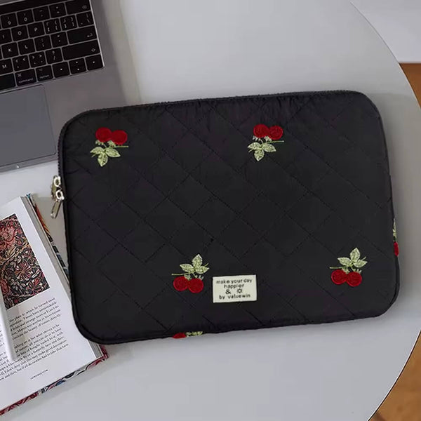 pochette ordinateur cerise tiktok