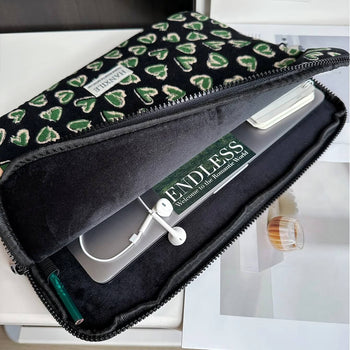 housse pc vintage elegante femme