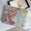 housse pour ordinateur tendance fleurie
